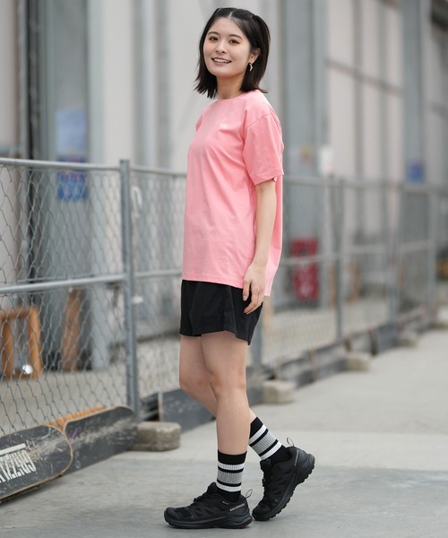 THE NORTH FACE(ザノースフェイス)の「THE NORTH FACE/ザ・ノース・フェイス 半袖 Tシャツ ショートスリーブフラッシュドライヌプシコットンティー NTW32536(Tシャツ/カットソー・レディース・ホワイト/ダークブラウン/ブラック・XL/L/M)」の6枚目の写真
