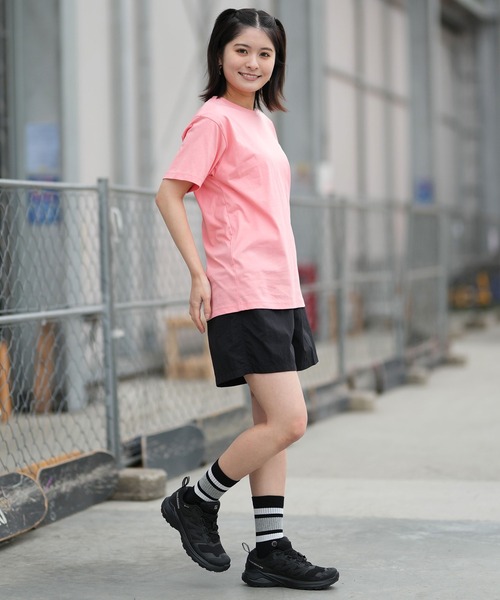 THE NORTH FACE(ザノースフェイス)の「THE NORTH FACE/ザ・ノース・フェイス 半袖 Tシャツ ショートスリーブフラッシュドライヌプシコットンティー NTW32536(Tシャツ/カットソー・レディース・ホワイト/ダークブラウン/ブラック・XL/L/M)」の4枚目の写真