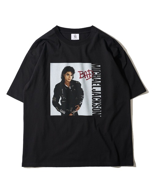 tシャツ 「MICHAEL JACKSON/マイケル・ジャクソン」 リラックスフィット フロントプリント クルーネックTシャツ レディース メンズ その他/MICHAEL JACKSON/マイケル・ジャクソン リラックス