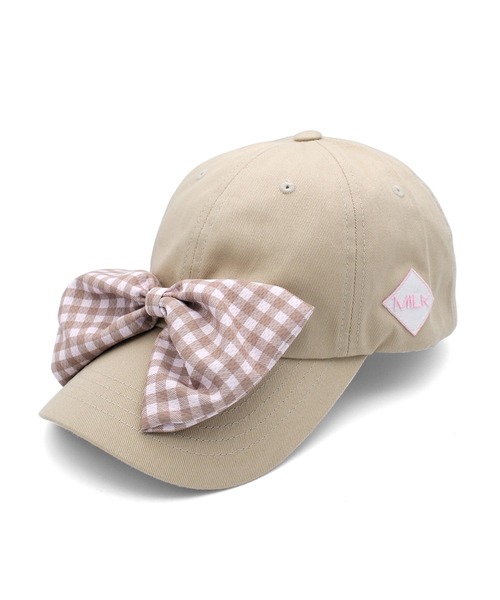 MILK（ミルク）の「ギンガムGirl リボンキャップ（キャップ・レディース・B/A/C/D・FREE）」の3枚目の写真