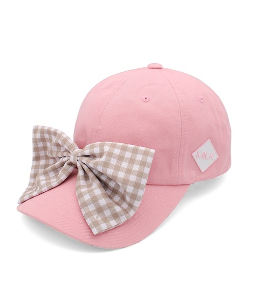 MILK（ミルク）の「ギンガムGirl リボンキャップ（キャップ・レディース・B/A/C/D・FREE）」の4枚目の写真