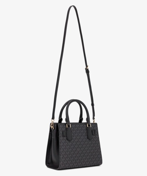 MICHAEL KORS(マイケルコース)の「HAMILTON サッチェル スモール - MKシグネチャー(ハンドバッグ・レディース・ブラック・FREE)」の3枚目の写真