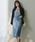Levi'si[oCXj́uySNIDEL/Levi'szHR BACK SLIT SKIRTifjXJ[gjvbCgu[