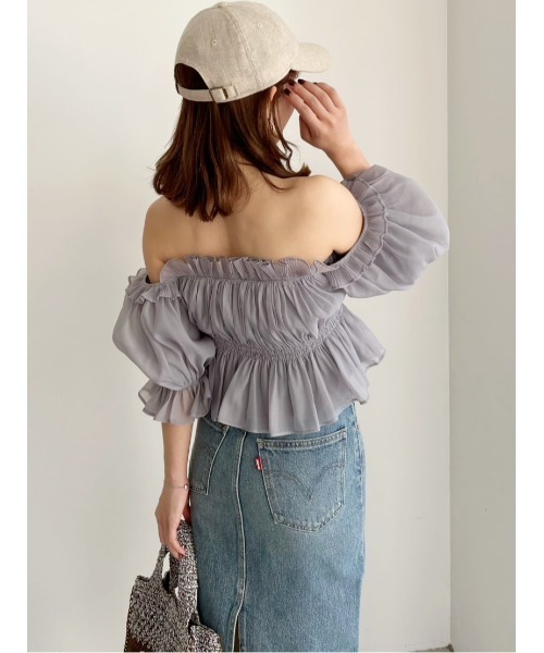 Levi's（リーバイス）の「【SNIDEL/Levi's】HR BACK SLIT SKIRT（デニムスカート・レディース・ライトブルー・24cm/23cm/25cm）」の18枚目の写真