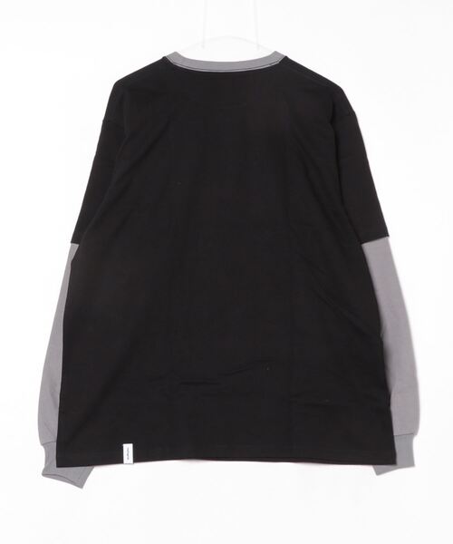 mahagrid/マハグリッド』 BANNER LOGO LAYERED LS TEE/バナー