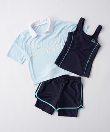 Kappa（カッパ）の「Tシャツ付きスクール水着 (タンキニ)（水着）」