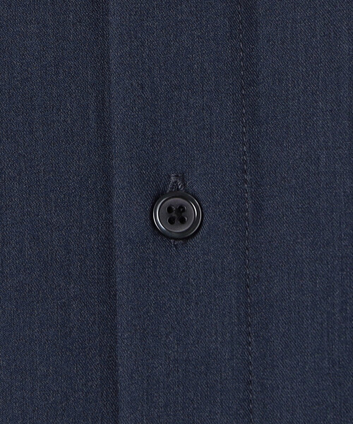 COMME CA ISM（コムサイズム）の「ウールライク バンドカラー シャツ（シャツ/ブラウス・メンズ・グレー/ホワイト/ネイビー・SMALL/MEDIUM/LARGE）」の5枚目の写真