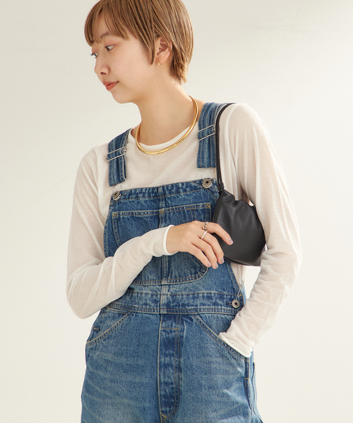 plage(プラージュ)の「SHEER C/N Tシャツ(Tシャツ/カットソー・レディース・ホワイト/ブラック・FREE)」の8枚目の写真