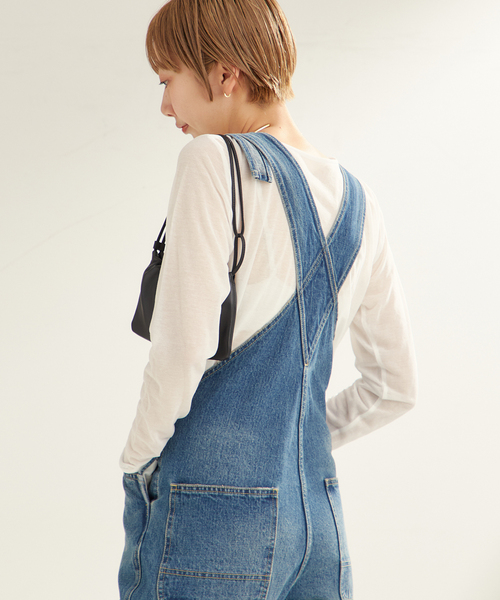 plage(プラージュ)の「SHEER C/N Tシャツ(Tシャツ/カットソー・レディース・ホワイト/ブラック・FREE)」の11枚目の写真
