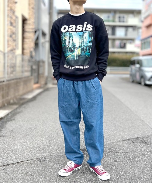 BEATJIVE(ビートジャイブ)の「シェフパンツ デニム カモフラ 迷彩 ペイズリー メンズ ワイドパンツ(デニムパンツ・メンズ・ネイビー/ブルー/カモフラージュ/ブラウン系カモフラージュ/ブラック系その他/ブラック・LARGE/X-LARGE/MEDIUM)」の18枚目の写真