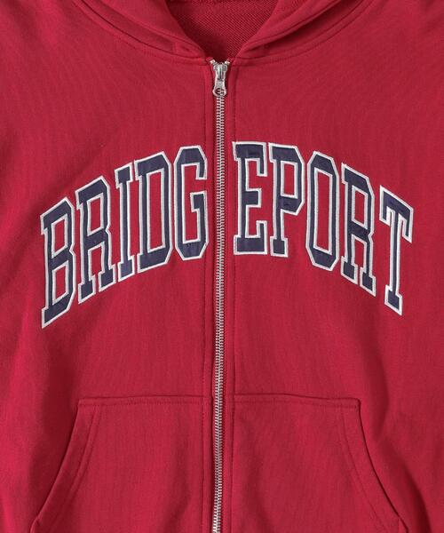 WEGO（ウィゴー）の「WEGO/カレッジロゴビッグダブルジップパーカー（パーカー・レディース・レッド/ホワイト/杢グレー・FREE）」の12枚目の写真