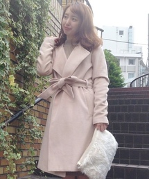 Chico | ウールシャギーローブコート(トレンチコート)