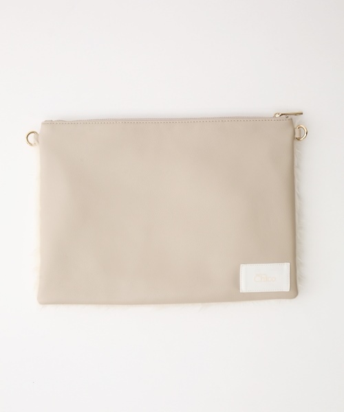 Chico(チコ)の「【who's who Chico】ウールシャギーローブコート(トレンチコート・レディース・ホワイト/グレー/ベージュ・FREE)」の18枚目の写真