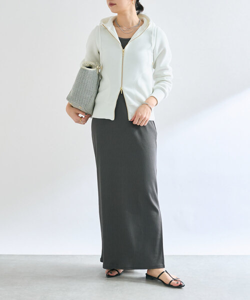 RIVE DROITE（リヴドロワ）の「【実用性抜群】CITY BASKET-ジップトート（ハンドバッグ・レディース・アイボリー/ブラック・FREE）」の16枚目の写真