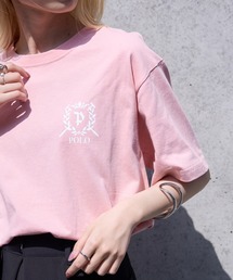 【POLO BCS】ZOZO限定 One point POLO laurel tee　ワンポイントポロTee