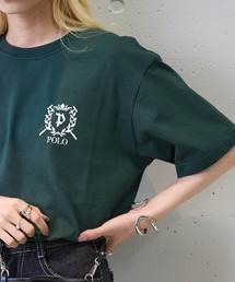 【POLO BCS】ZOZO限定 One point POLO laurel tee ワンポイントポロTee