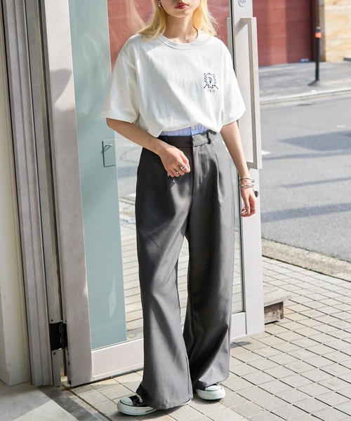 POLO BCS(ポロ ビーシーエス)の「【POLO BCS】ZOZO限定 One point POLO laurel tee ワンポイントポロTee(Tシャツ/カットソー・レディース・グリーン/ピンク/ネイビー/ホワイト/ブラック・XS/XL/L/M/S)」の20枚目の写真