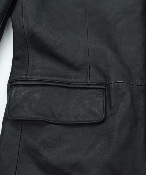 VINTAGE(ヴィンテージ)の「【ヴィンテージ古着】90’s IRVINE PARK レザージャケット(ライダースジャケット・メンズ・ブラック・40)」の5枚目の写真