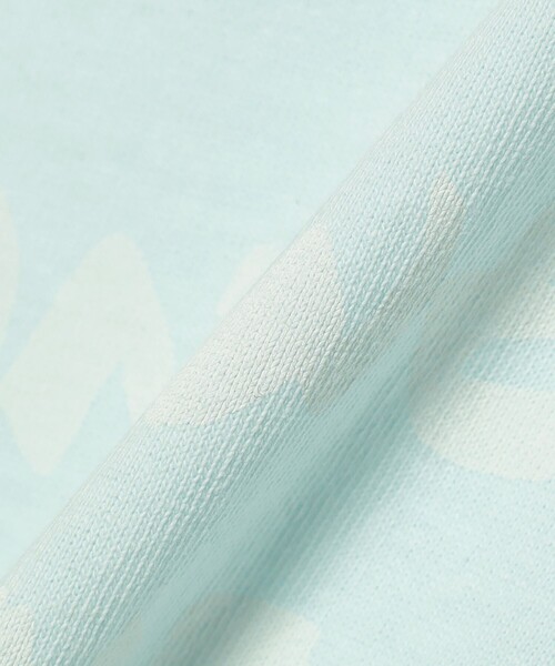 CAROLINA GLASER(カロリナ グレイサー)の「メッセージ コットン Tシャツ(Tシャツ/カットソー・レディース・ピンク/サックスブルー・MEDIUM/SMALL)」の3枚目の写真