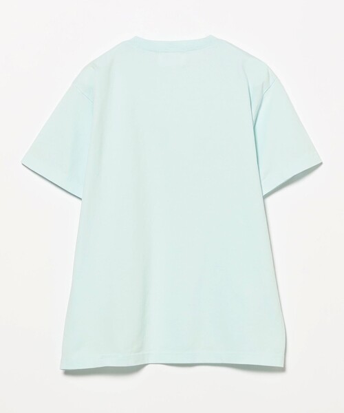 CAROLINA GLASER(カロリナ グレイサー)の「メッセージ コットン Tシャツ(Tシャツ/カットソー・レディース・ピンク/サックスブルー・MEDIUM/SMALL)」の17枚目の写真