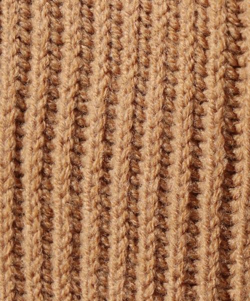 BEAUTY&YOUTH UNITED ARROWS（ビューティーアンドユースユナイテッドアローズ）の「BY アゼ編み クルーネック ジップ カーディガン◆（カーディガン/ボレロ・メンズ・ベージュ/ホワイト/ネイビー・SMALL/X-LARGE/MEDIUM/LARGE）」の9枚目の写真