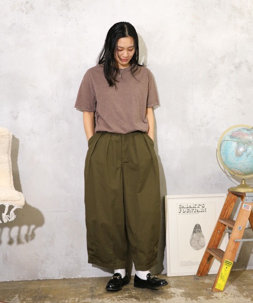 JERZEES(ジャージーズ)の「JERZEES / ジャージーズ UNISEX GARMENT DYE T-SHIRTS ガーメントダイ クルーネックTシャツ(Tシャツ/カットソー・メンズ・チャコールグレー/ターコイズブルー/クリーム/ライトグリーン/オレンジ/ブラウン・LARGE/X-LARGE/MEDIUM/SMALL)」の20枚目の写真