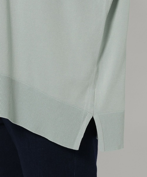 FOUND GOOD（ファウンドグッド）の「14Gキレイナポンチョニット（ニット/セーター・レディース・ブルー系2/グリーン系2/ベージュ/ブラック・L/M/S）」の13枚目の写真