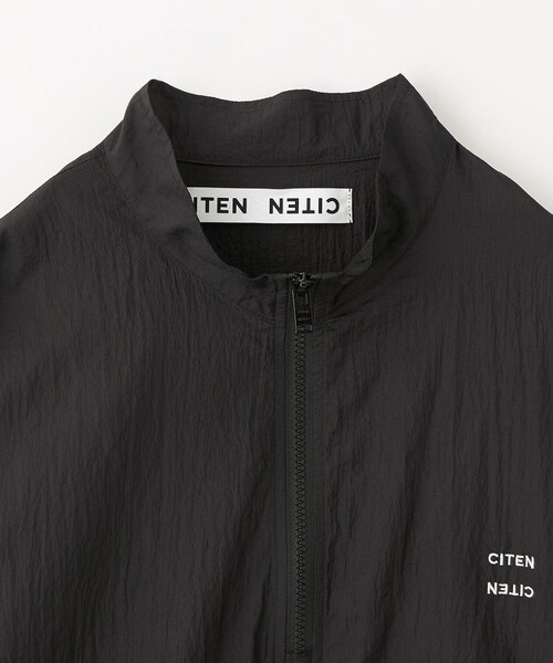 CITEN（シテン）の「＜CITEN＞ハーフジップシャツトップ（シャツ/ブラウス・メンズ・ブラック/ライトグレー・L/M）」の8枚目の写真