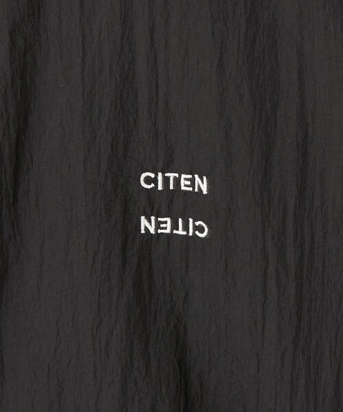 CITEN（シテン）の「＜CITEN＞ハーフジップシャツトップ（シャツ/ブラウス・メンズ・ブラック/ライトグレー・L/M）」の13枚目の写真