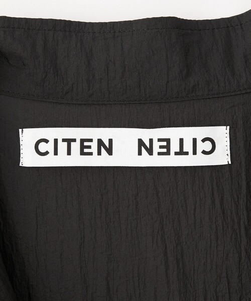 CITEN（シテン）の「＜CITEN＞ハーフジップシャツトップ（シャツ/ブラウス・メンズ・ブラック/ライトグレー・L/M）」の14枚目の写真