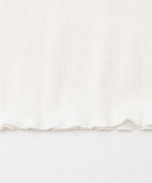 NOLLEY’S（ノーリーズ）の「テレコロンT（Tシャツ/カットソー・レディース・ホワイト/ライトグレー/ベージュ・38）」の19枚目の写真