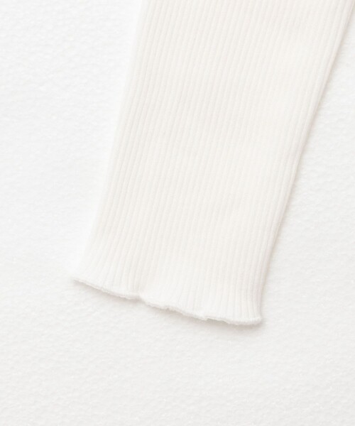 NOLLEY’S（ノーリーズ）の「テレコロンT（Tシャツ/カットソー・レディース・ホワイト/ライトグレー/ベージュ・38）」の20枚目の写真