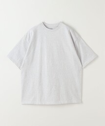 Steven Alan＞コットン スウェット ハーフジップ プルオーバー（T