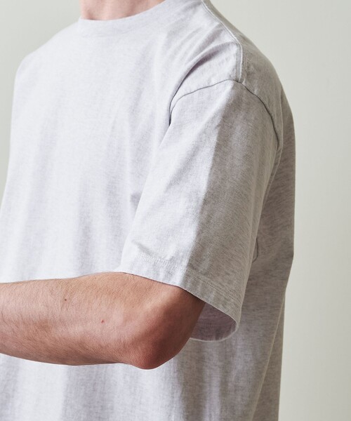 Steven Alan(スティーブンアラン)の「<Steven Alan> パック チューブボディ Tシャツ(Tシャツ/カットソー・メンズ・ホワイト/ライトグレー/ダークグレー・S/M/L)」の8枚目の写真