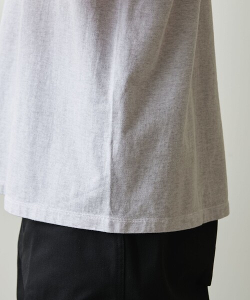 Steven Alan(スティーブンアラン)の「<Steven Alan> パック チューブボディ Tシャツ(Tシャツ/カットソー・メンズ・ホワイト/ライトグレー/ダークグレー・S/M/L)」の9枚目の写真