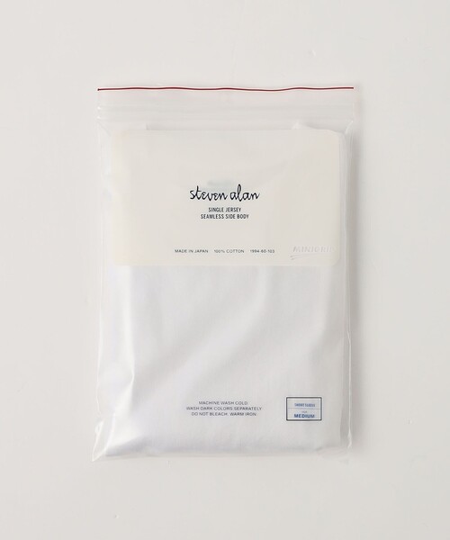 Steven Alan(スティーブンアラン)の「<Steven Alan> パック チューブボディ Tシャツ(Tシャツ/カットソー・メンズ・ホワイト/ライトグレー/ダークグレー・S/M/L)」の22枚目の写真