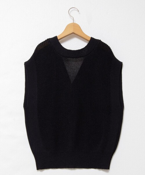 クララさん　美品　NOLLEY'S 手洗い可能ペーパーヤーン2WAYベスト NOLLEY'S｜《アンサンブル対応》《手洗い可能》ペーパーヤーン