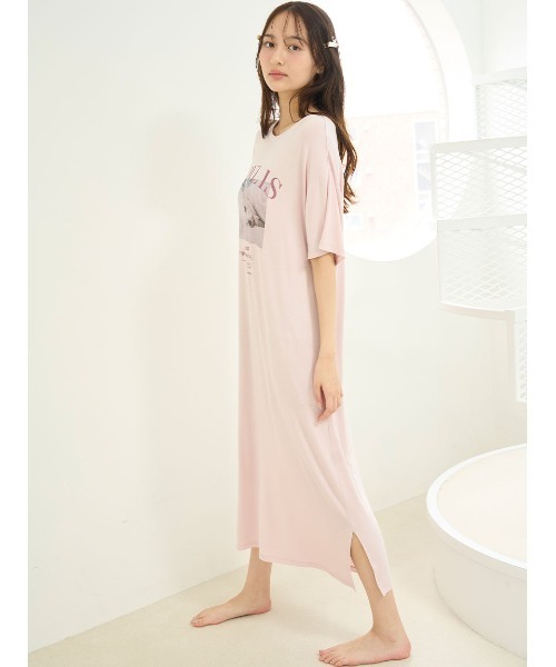 CAT Tシャツワンピース（ルームワンピース）｜SNIDEL HOME
