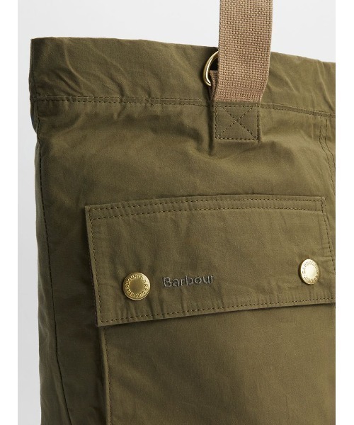 Barbour（バブアー）の「【TRANSPORT / トランスポート】トートバッグ（トートバッグ・メンズ・カーキ/グリーン・ONE SIZE）」の16枚目の写真