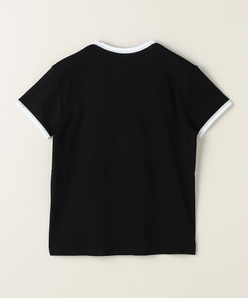セール】＜ASTRAET＞コットン フライス トリム UネックTシャツ