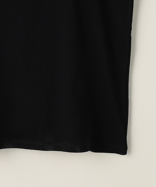 セール】＜ASTRAET＞コットン フライス トリム UネックTシャツ