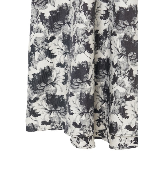 sahara（サハラ）の「Design Strap Jacquard Dress/デザインストラップジャガードドレス（ワンピース・レディース・ブラック/グリーン・FREE）」の8枚目の写真