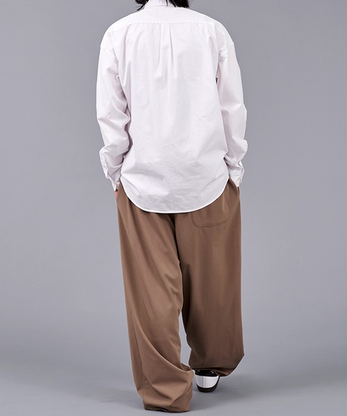 CavariA（キャバリア）の「ワイド2タックパンツ（その他パンツ・メンズ・カーキブラウン/ブラック・マルチサイズ）」の12枚目の写真