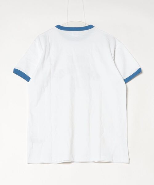 Champion(チャンピオン)の「チャンピオン SHORT SLEEVE T-SHIRT_(Tシャツ/カットソー・メンズ・ホワイト×ブルー/ホワイト×ブラック・M/L/LL)」の3枚目の写真