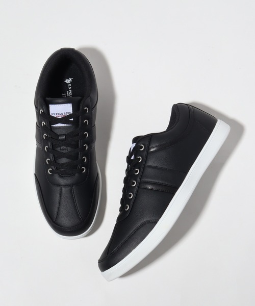U.S. POLO ASSN.(ユーエスポロアッスン)の「【U.S. POLO ASSN./ユーエスポロアッスン】 パイピング デザイン キャンバス スニーカー(スニーカー・メンズ・グレー/ブラック/ホワイト・26cm/25.5cm/25cm/27cm/26.5cm)」の13枚目の写真