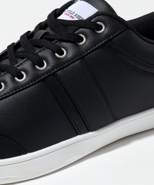U.S. POLO ASSN.(ユーエスポロアッスン)の「【U.S. POLO ASSN./ユーエスポロアッスン】 パイピング デザイン キャンバス スニーカー(スニーカー・メンズ・グレー/ブラック/ホワイト・26cm/25.5cm/25cm/27cm/26.5cm)」の9枚目の写真