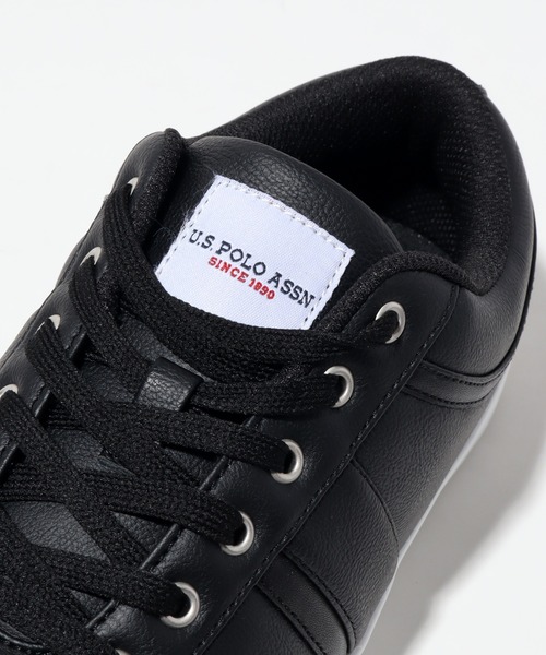 U.S. POLO ASSN.(ユーエスポロアッスン)の「【U.S. POLO ASSN./ユーエスポロアッスン】 パイピング デザイン キャンバス スニーカー(スニーカー・メンズ・グレー/ブラック/ホワイト・26cm/25.5cm/25cm/27cm/26.5cm)」の8枚目の写真