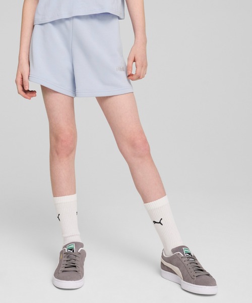 PUMA（プーマ）の「PUMA プーマ ガールズ ESS スモール NO. 1 ロゴ ショーツ TR 120-160cm（その他パンツ・キッズ・ブラック/ブルー系その他/ピンク・160/150/120/140/130）」の2枚目の写真