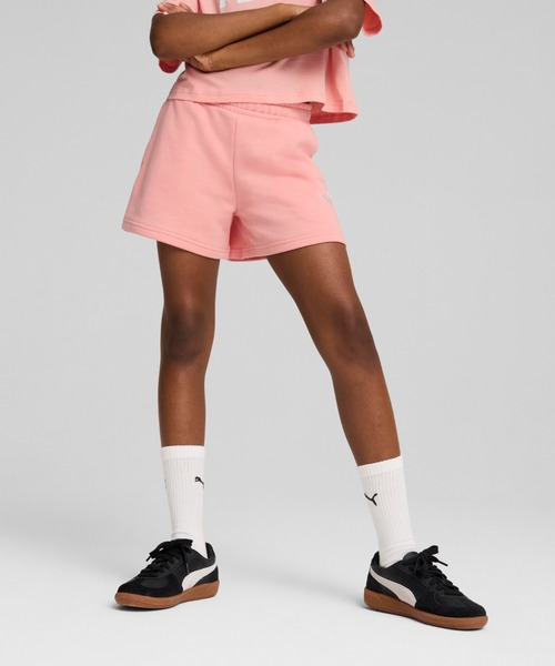 PUMA（プーマ）の「PUMA プーマ ガールズ ESS スモール NO. 1 ロゴ ショーツ TR 120-160cm（その他パンツ・キッズ・ブラック/ブルー系その他/ピンク・160/150/120/140/130）」の3枚目の写真