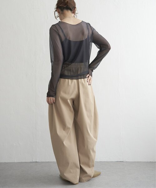 notch.(ノッチ)の「グラデーションシアーロンT(Tシャツ/カットソー・レディース・ブルー/ブラック/アイボリー・M)」の10枚目の写真